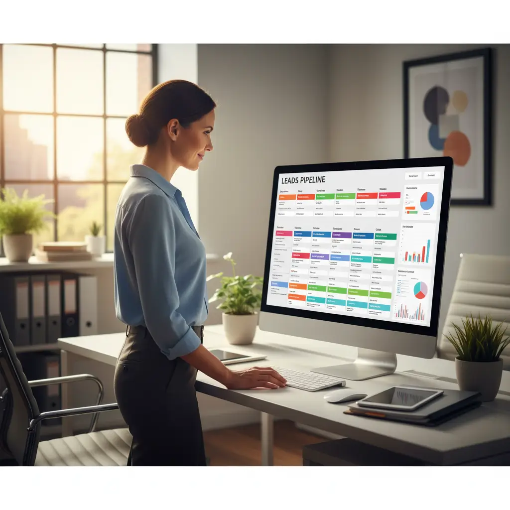 AI-powered lead management and CRM automation for small business