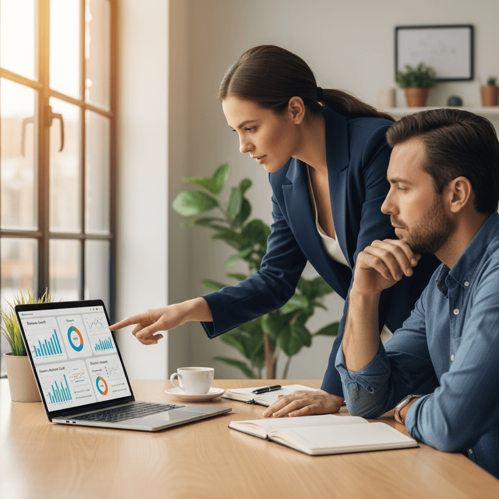 AI automation consultant working with a small business owner in New Zealand